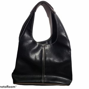 Nine West Y2K Black Vegan Leather Mini Bag